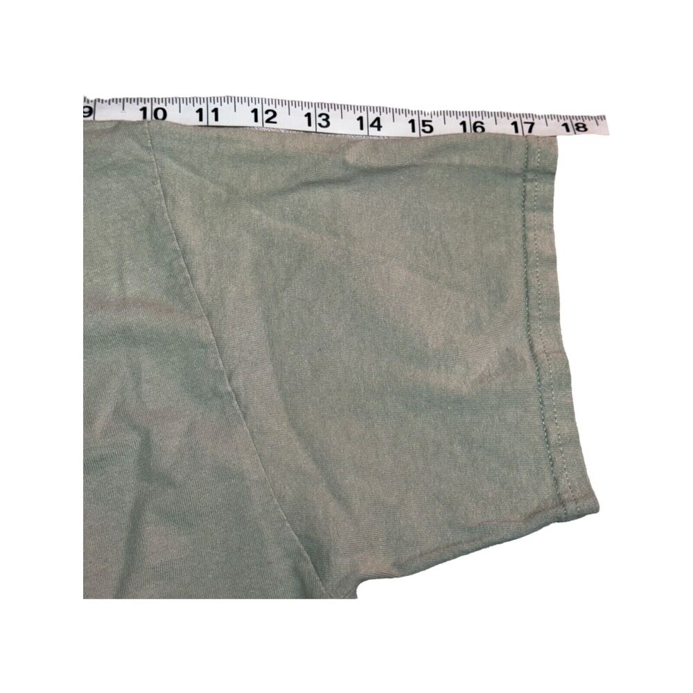 Port & Company T-Shirt Men's Medium Olive Green Cotton May be Forest be with You - Picture 7 of 7